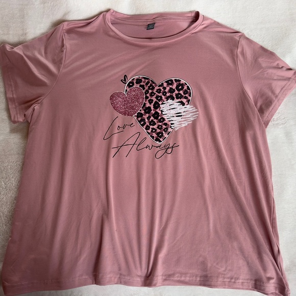 SHEIN Curve Dusty Pink Top - Picture 1 of 2